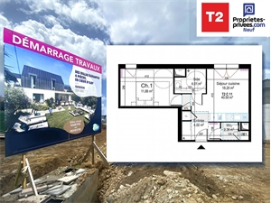 appartement à la vente -   56170  QUIBERON, surface 38 m2 vente appartement - UBI425431762